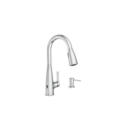 Moen Haelyn One-Handle High Arc Pulldown Kitchen Faucet in Chrome 87627EWC